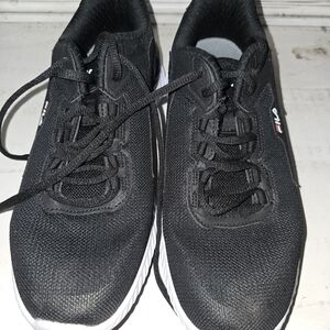 Fila Men's Black Athletic Shoes